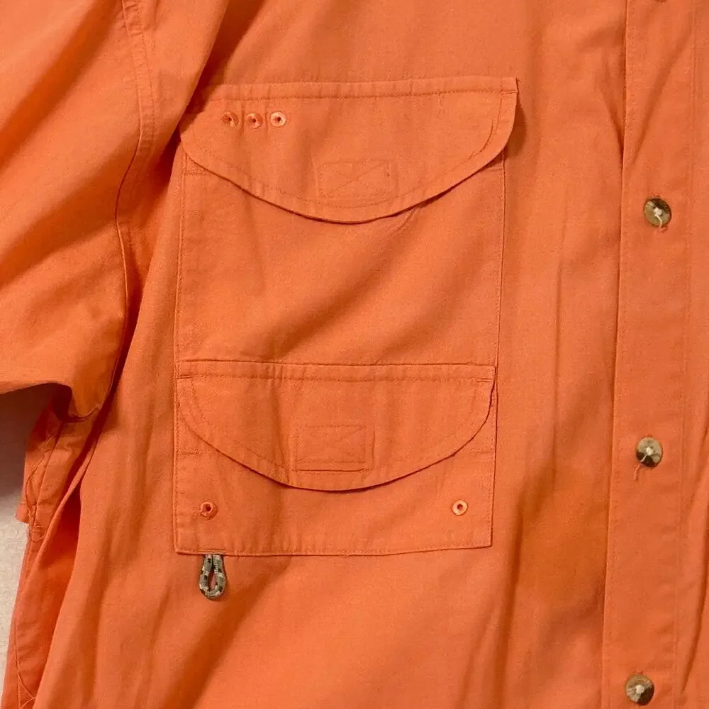 Columbia Sportswear Mens Bonehead‎ Short Sleeve Sz Large Fishing Shirt